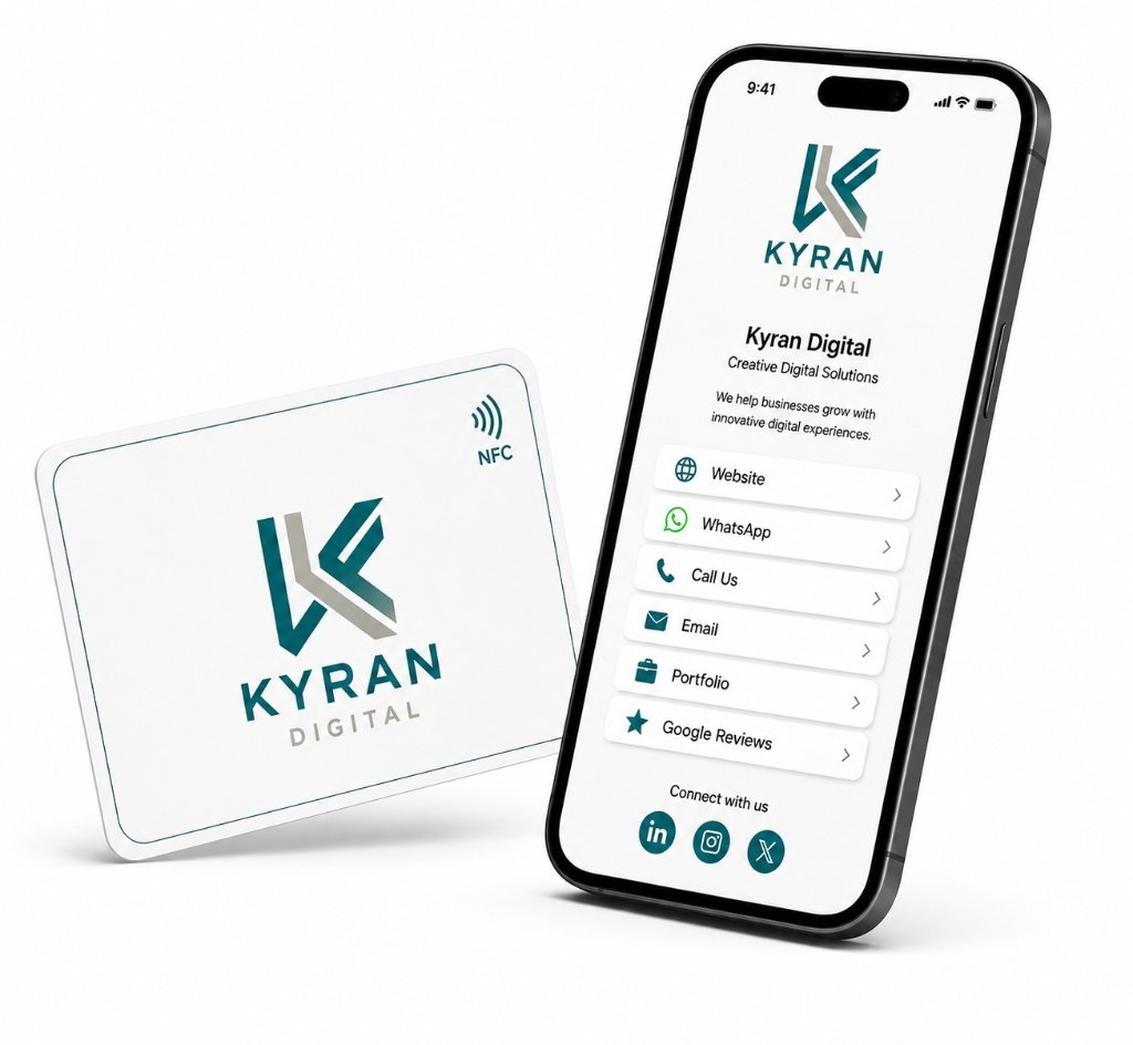 Kyran NFC Mobile Links Portal