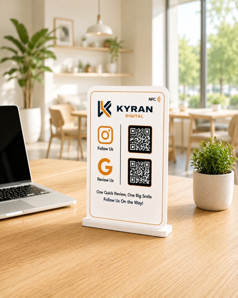 Instant Connect 2 QR Standee
