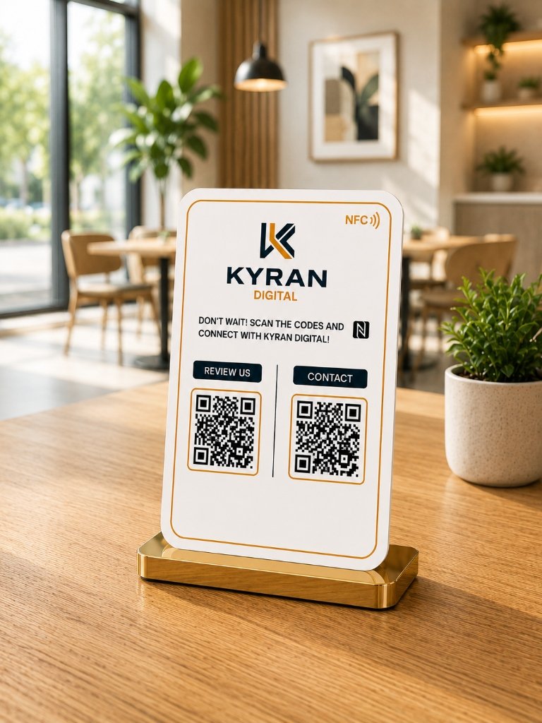 Smart Connect 2 QR Standee