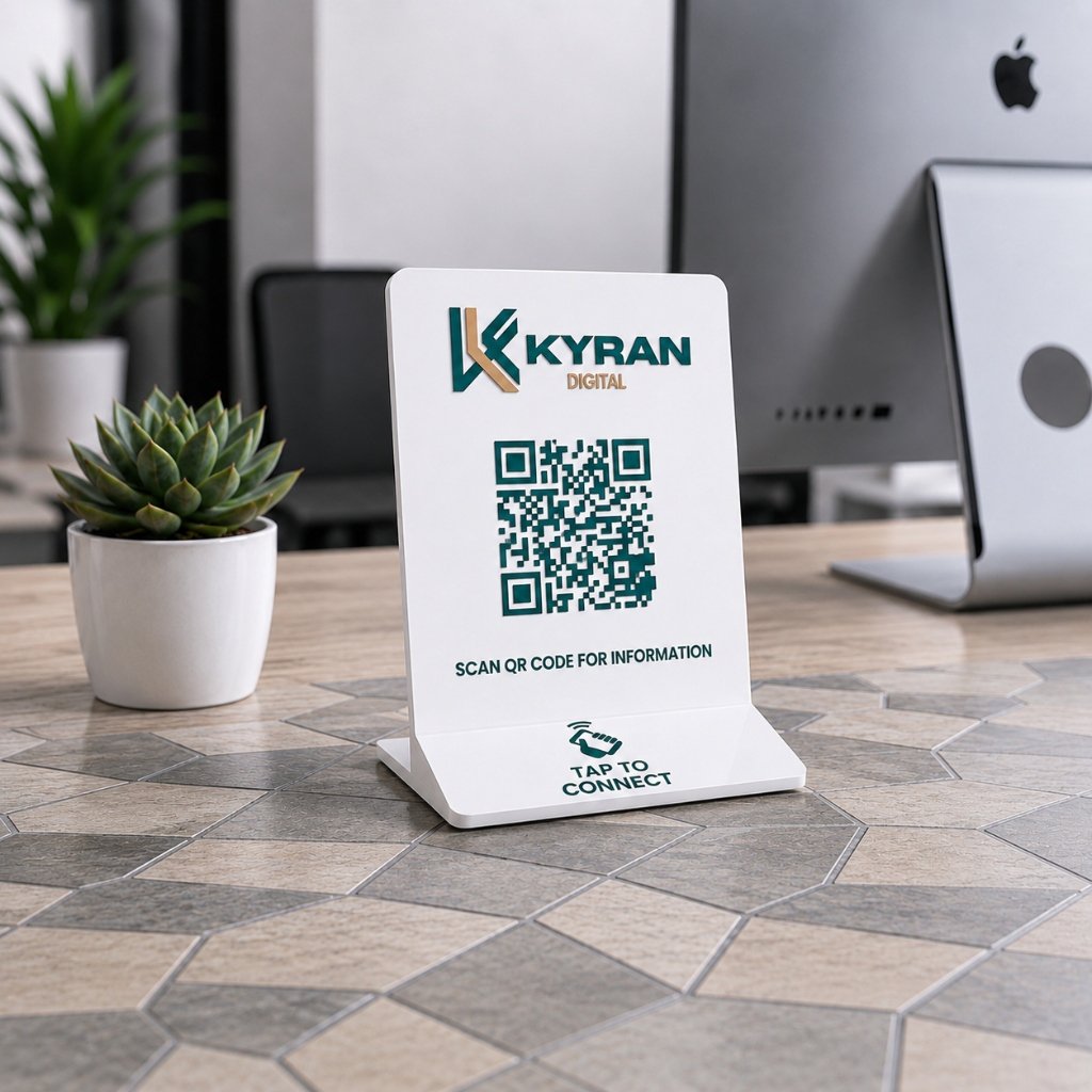Tap to Connect Standee