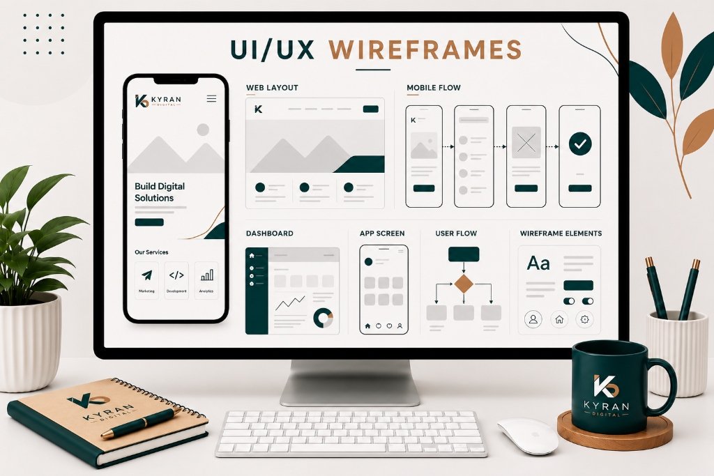 UI/UX Wireframes
